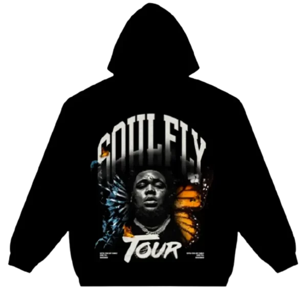 Rod Wave Merch Soulfly Tour Hoodie