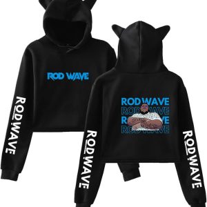 Rod Wave Women Black Hoodie