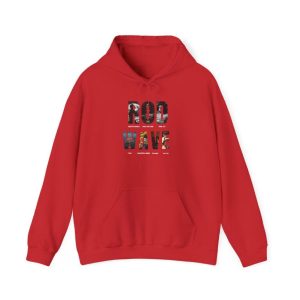 Red Rod Wave Merchandise Hoodie