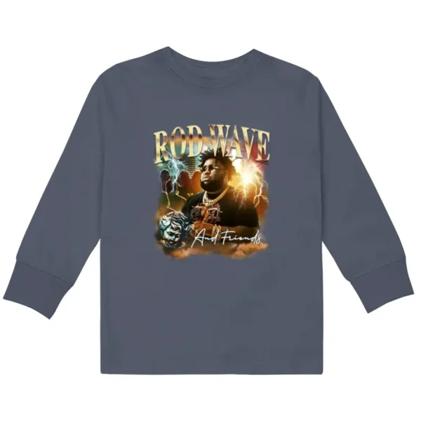 Rod Wave Rap Long Sleeve T Shirts