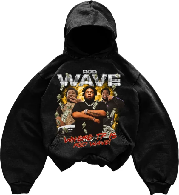 Women’s where tf is rod wave hoodie